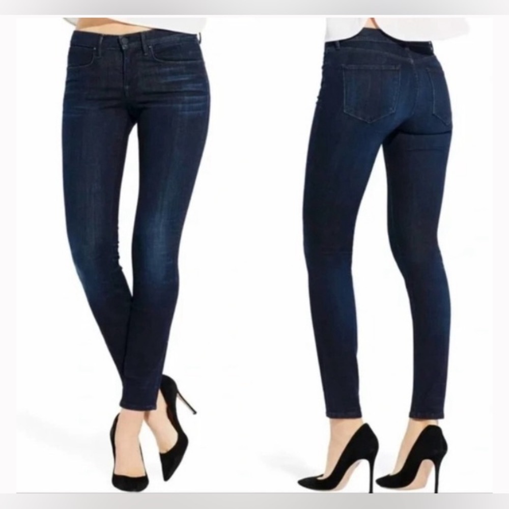 AYR Jeans Women's 26 Dark Wash Skinny Jeans Inseam approx 27”
